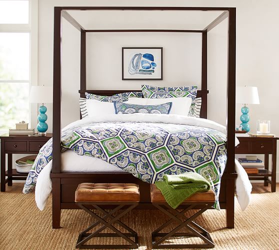 Soleil Patterned Duvet Cover Sham Pottery Barn