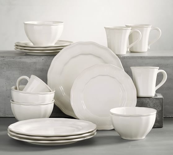 Charlotte Dinner Plate Pottery Barn