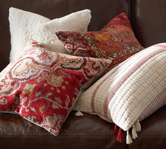 Lorna Print Decorative Pillow Covers Pottery Barn