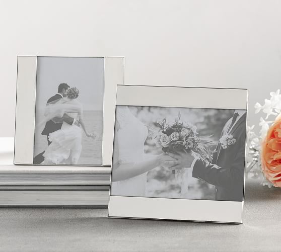 Monique Lhuillier Stella Silver Picture Frames Pottery Barn