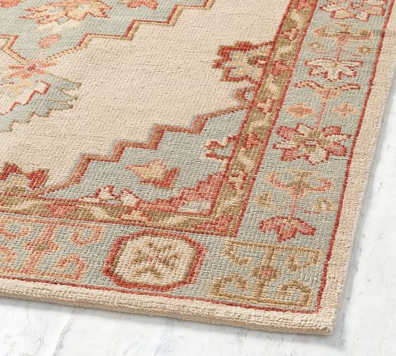Finn Hand Knotted Rug Warm Multi
