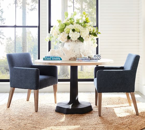 Pb Classic Upholstered Dining Chairs