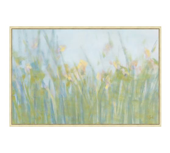 Meadow Landscape Canvas Wall Art Pottery Barn