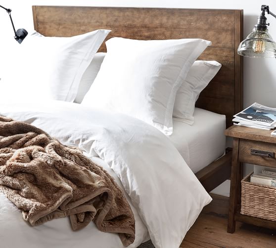 Pb Essential Sateen Bedding Set Pottery Barn