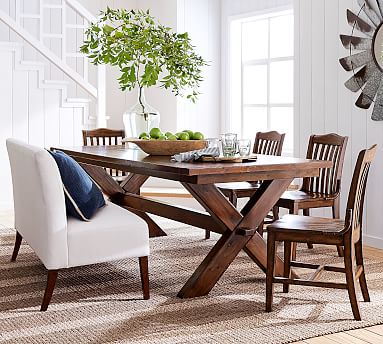Toscana Dining Table Tuscan Chestnut Pottery Barn