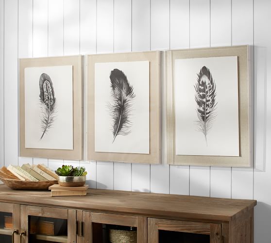 Feather Wall Art Pottery Barn
