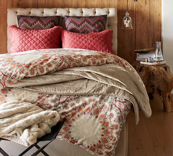 Valencia Medallion Patterned Sham Pottery Barn