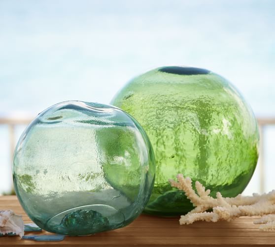 Decorative Glass Buoys Pottery Barn