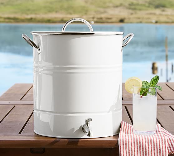 Enamel Drink Dispenser Pottery Barn