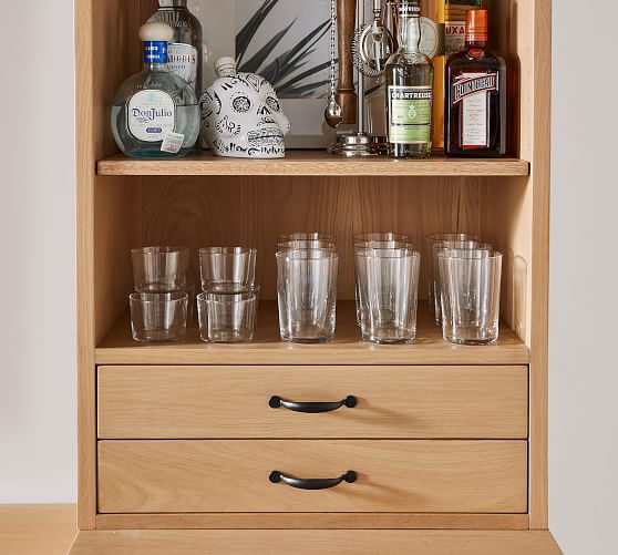 Saratoga Entertainment Center With Bridge Pottery Barn