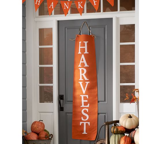 Harvest Banner Decorative Objects Pottery Barn