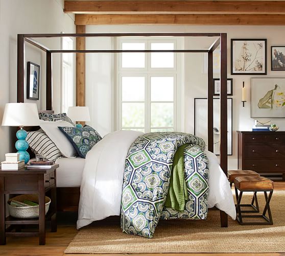 Farmhouse 2 Drawer Nightstand Pottery Barn