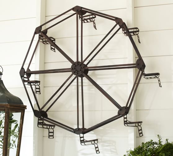 Sculptural Ferris Wheel Wall Art Pottery Barn