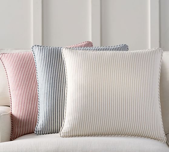 Wheaton Striped Pillow Cover Pottery Barn