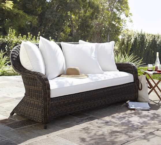 Torrey Sunbrella Outdoor Furniture Cushion Slipcovers Pottery Barn