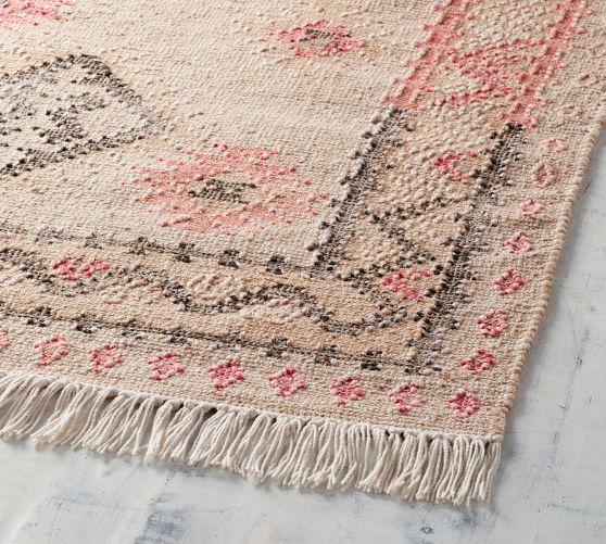 Solange Synthetic Kilim Indoor Outdoor Rug Pottery Barn