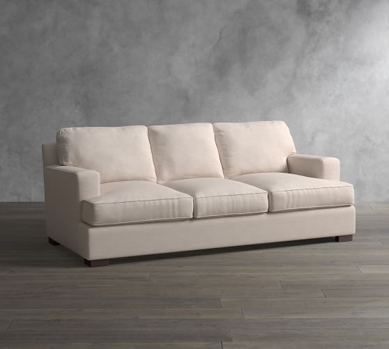 Townsend Square Arm Fabric Sofa Pottery Barn