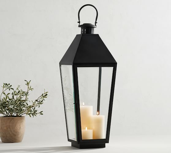 Thomas Lantern Black Pottery Barn