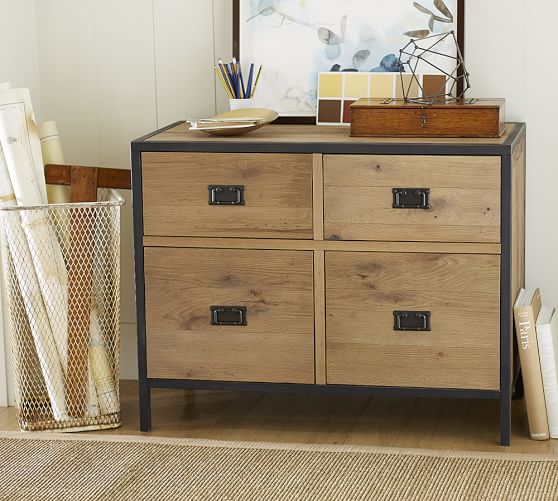Lincoln Lateral File Cabinet Pottery Barn