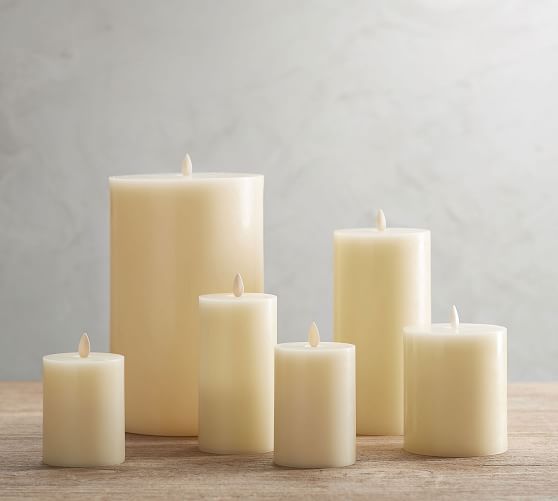 Premium Flicker Flameless Wax Candles Pottery Barn