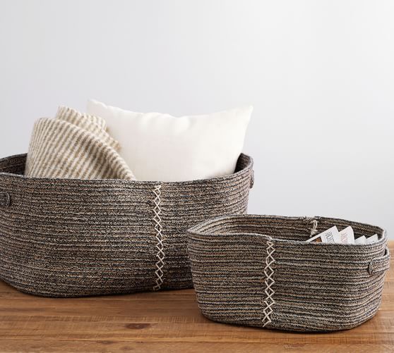Patrick Storage Baskets Pottery Barn