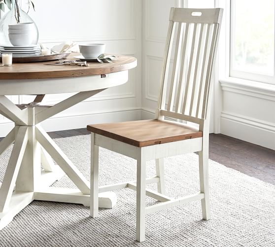 Hart Reclaimed Wood Wooden Dining Chair Pottery Barn