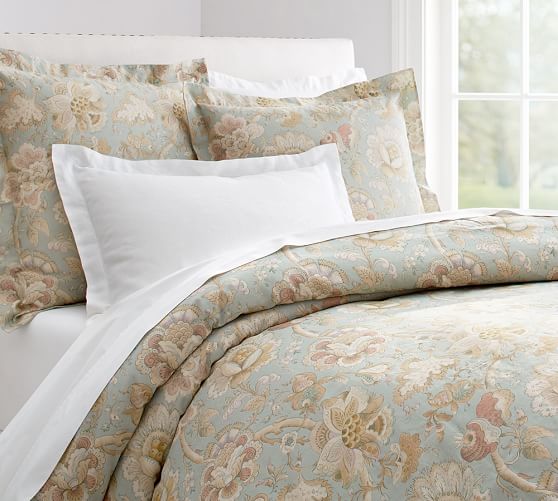 Whitney Floral Patterned Duvet Cover Sham Pottery Barn