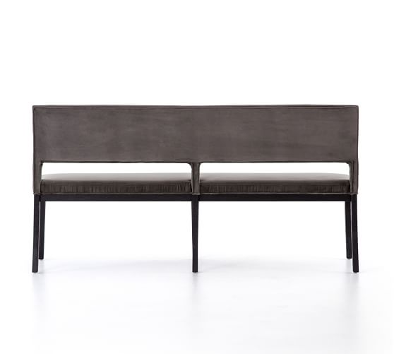 Beale Upholstered Dining Bench Pottery Barn