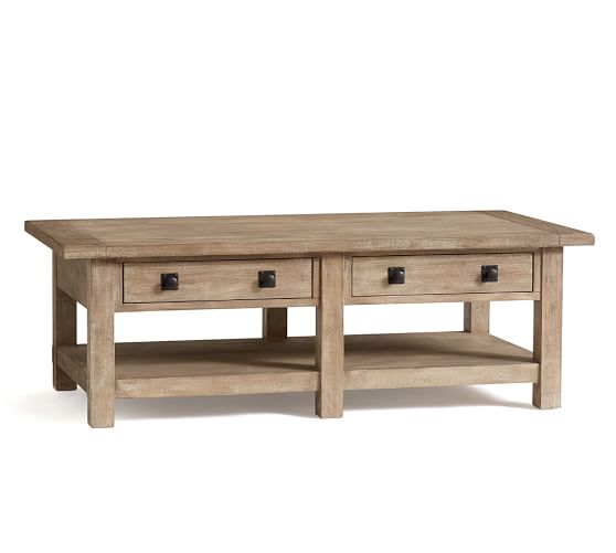 Benchwright Rectangular Coffee Table Pottery Barn