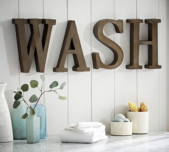 Wash Wall Art Wall Decor Pottery Barn
