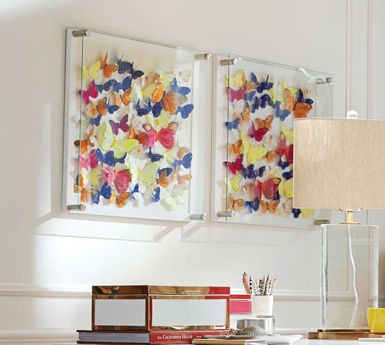 Mariposa Butterfly Shadow Box Pottery Barn