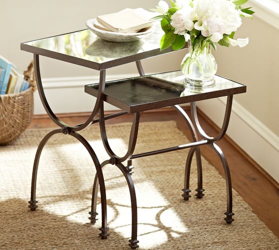 Willow Nesting Tables Set Of 2 Pottery Barn