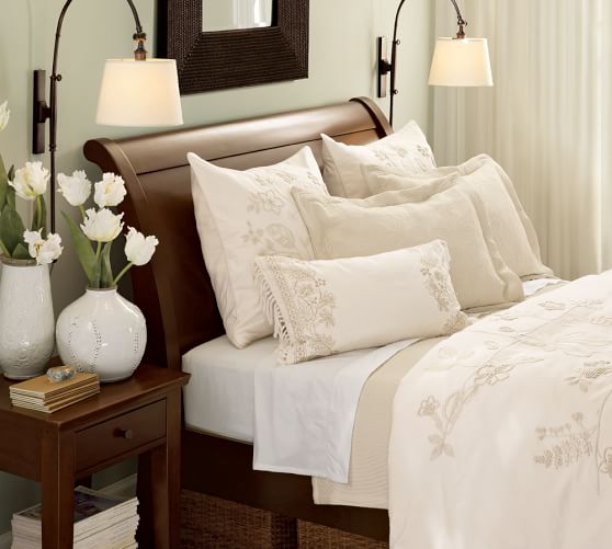 Valencia Sleigh Bed Pottery Barn