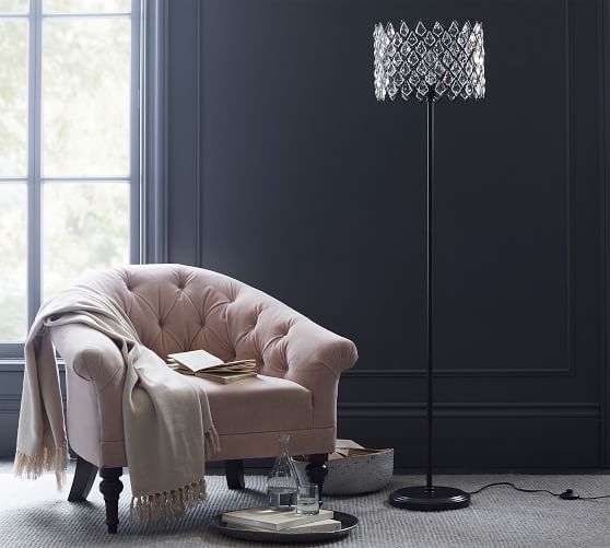 Arden Crystal Floor Lamp Pottery Barn