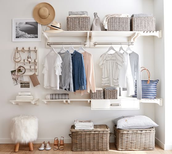 Declan Closet Corner Shelf Pottery Barn