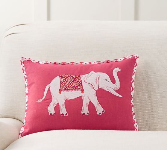 Ellie Print Decorative Pillow Cover Pottery Barn