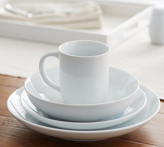 Great White Coupe Dinnerware Pottery Barn