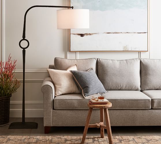 Easton Forged Iron Sectional Floor Lamp Pottery Barn