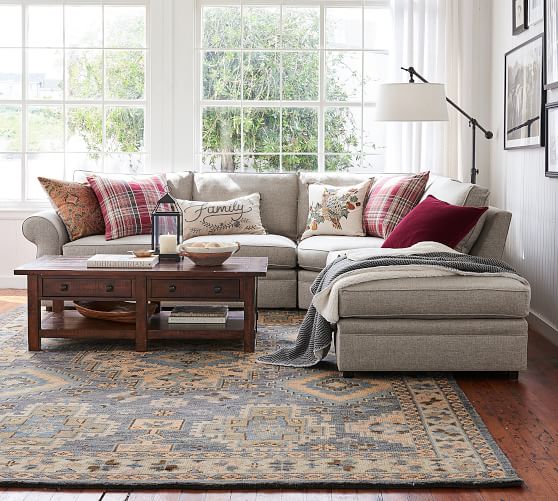 Halyn Hand Knotted Rug Pottery Barn