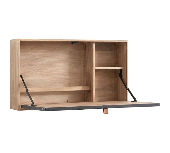 Wyatt Workspace Wall Mounted Desk Pottery Barn