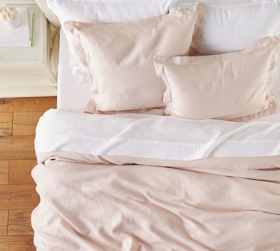 Belgian Flax Linen Duvet Cover Shams Flax Pottery Barn