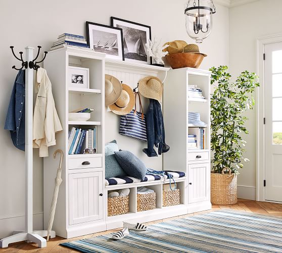 Aubrey Entryway Bench Pottery Barn