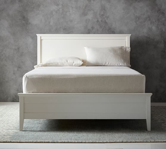 Clara Bed Wooden Beds Pottery Barn