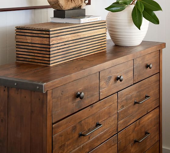 Big Daddy S Antiques 9 Drawer Extra Wide Dresser Pottery Barn