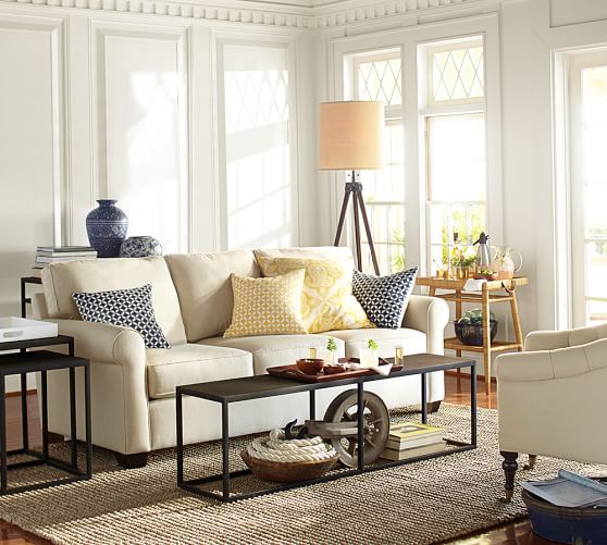 Burke Coffee Table Pottery Barn