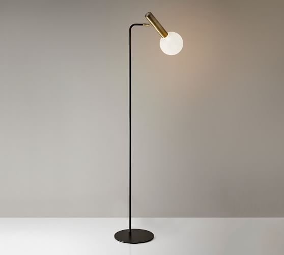 Jeffrey Led Floor Lamp Pottery Barn