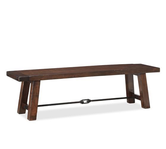 Benchwright Dining Bench Pottery Barn