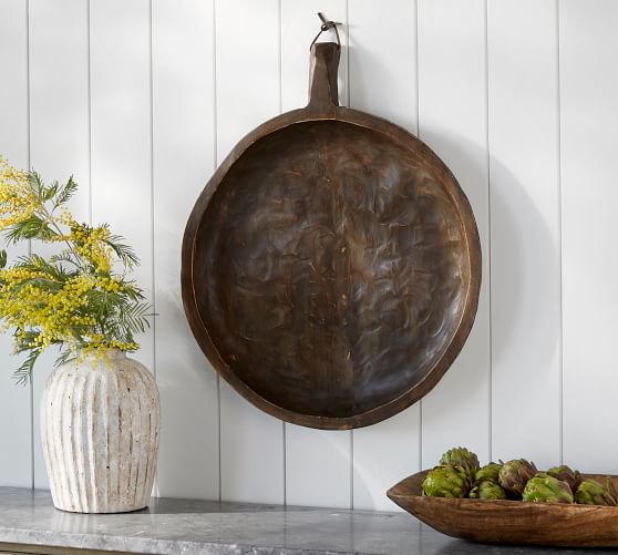 Hanging Dough Bowl Wall Art Wall Decor Pottery Barn