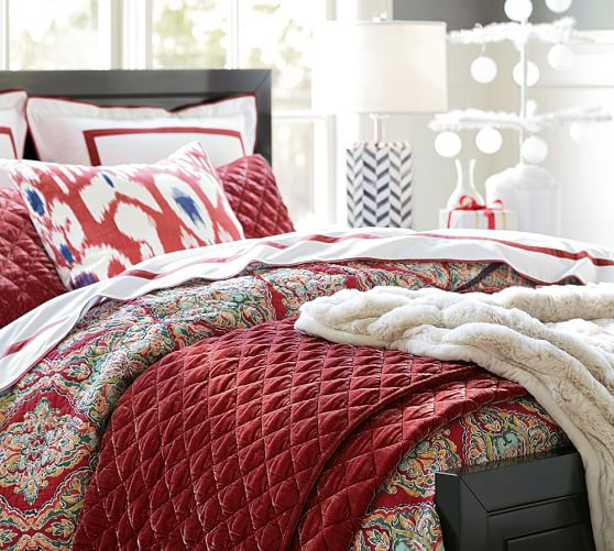 Harlow Quilt Sham Pottery Barn