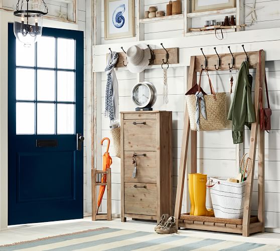 Parker Collection Coat Rack Pottery Barn